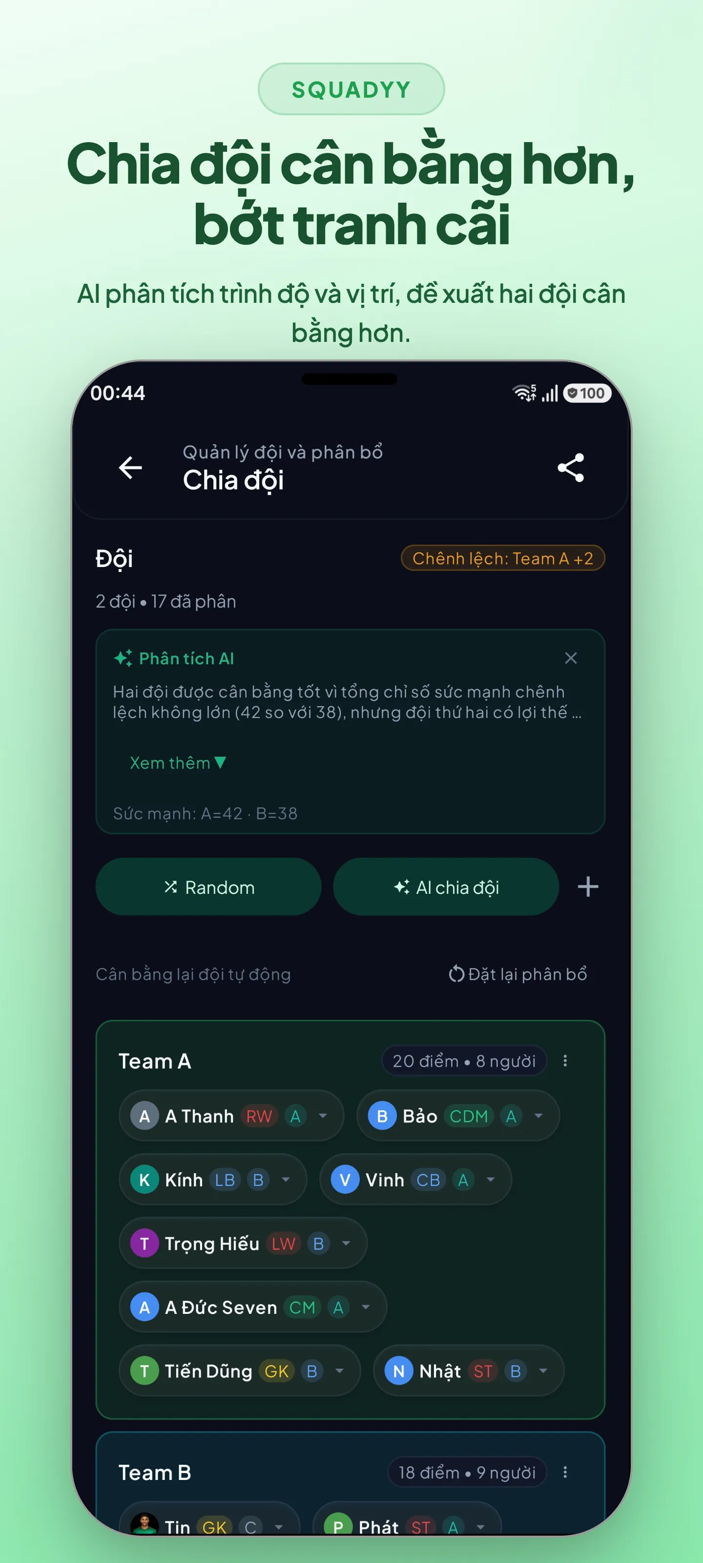 Squadyy - Bỏ phiếu